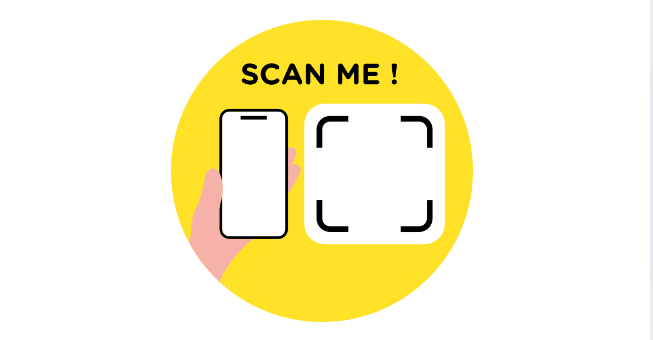 開通のQRコードの画像